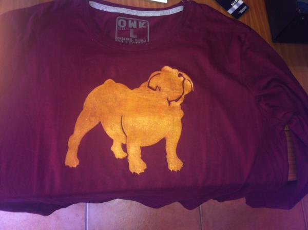 Camiseta hombre perro
